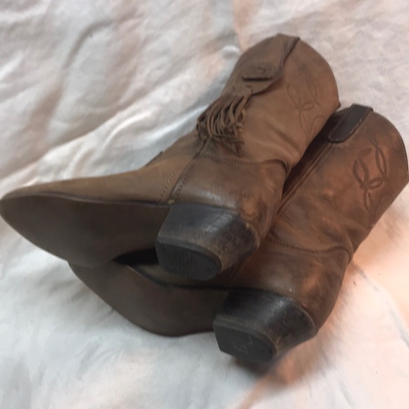 Laredo cowgirl boots suede size 8D, Only $53 - Picture 3 of 3